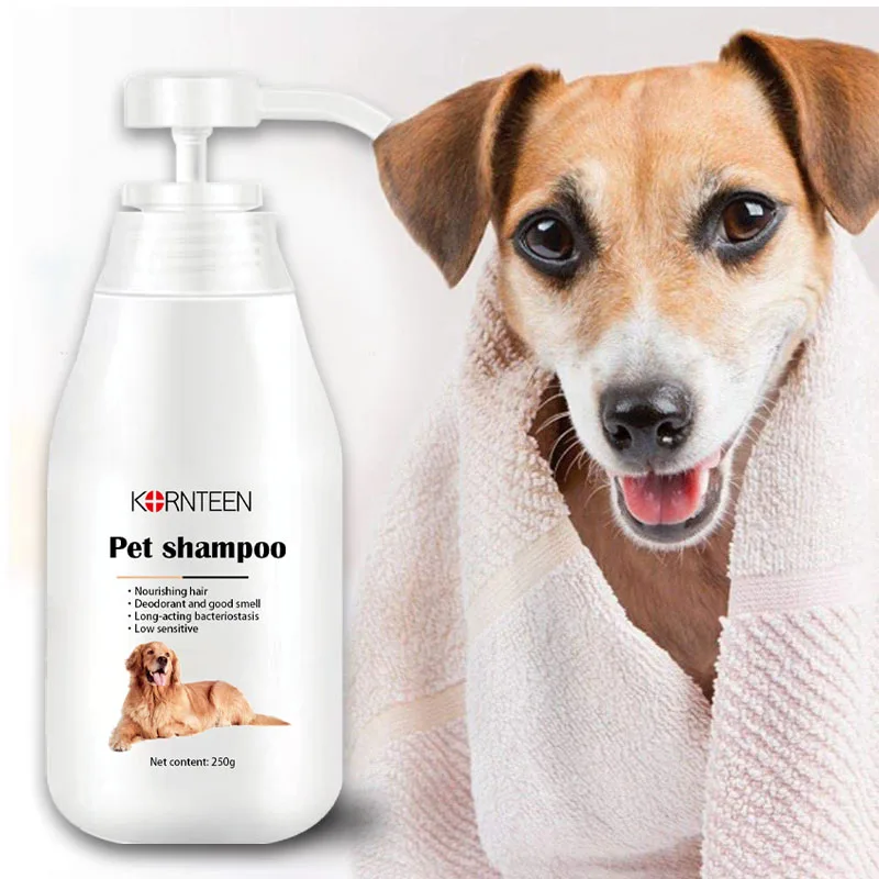 

Pet Care Deodorant Product 250g Coconut Oil Extract Cleanse Hair Gently Moisturizing and Perfumed pet wash shampoo for pets