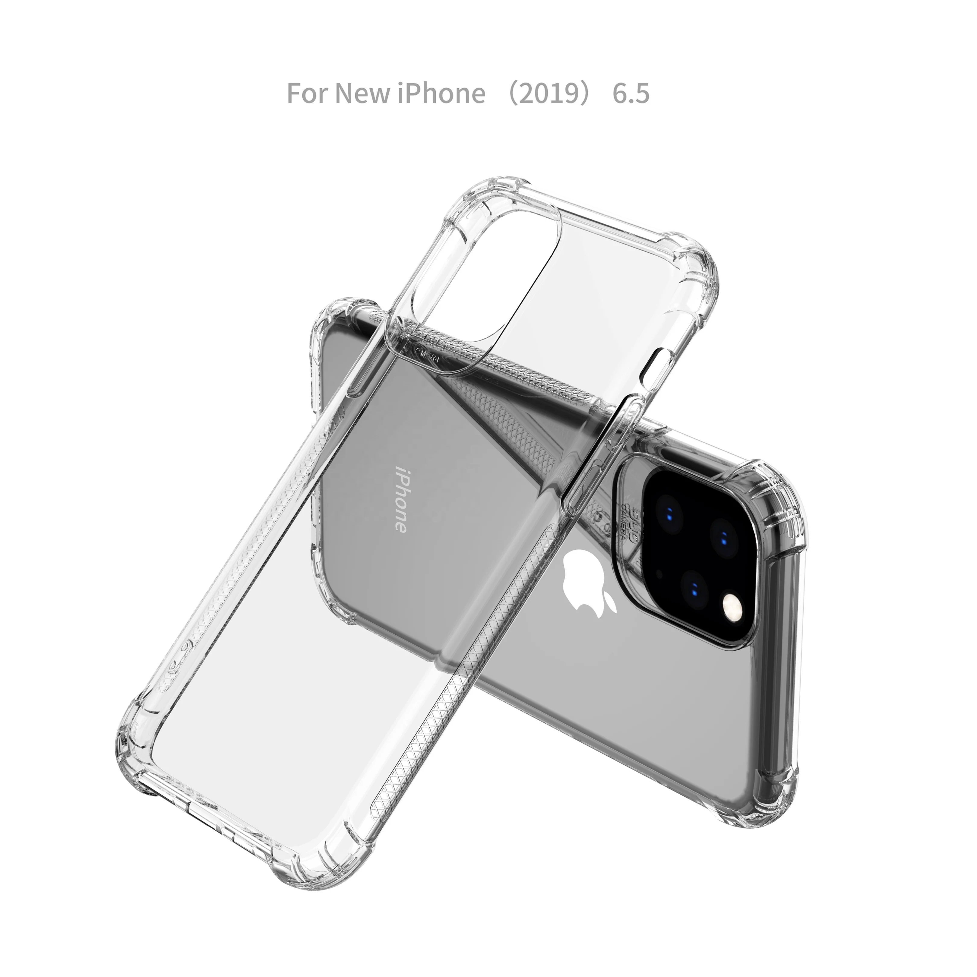 

3d Stereo sound tpu cheap cellphone case cover clear phone accessories and bags for iphone 11, 5 colors