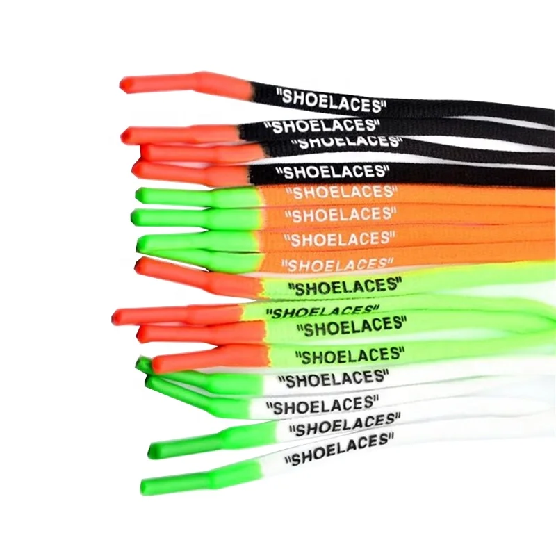 

Manufacturers wholesale customized High quality Polyester printed impregnated silicone head shoelaces Silicone Dipped Shoelace
