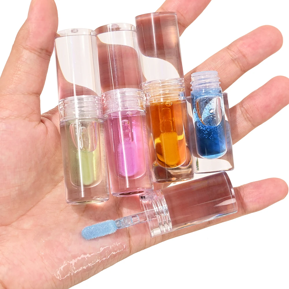 Private Label Ultra-Hydrating & Soothing Nourishing Glossy Lip Balm Lip Oil Gloss With Cooling Effect