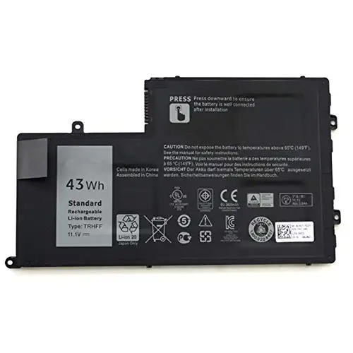 

szhyon 11.1V 43wh OEM Laptop Battery TRHFF 1V2F6 compatible with Dell Inspiron 14 14-5447 15 15-5547 Maple 3C DL011307-PRR1