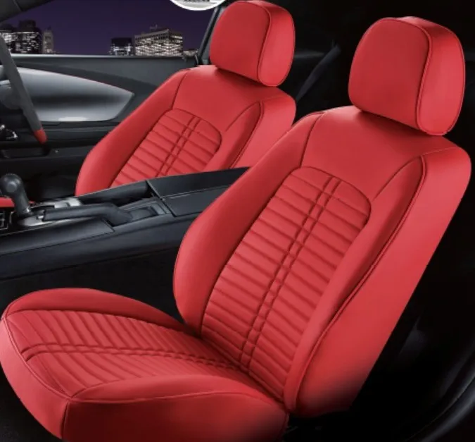 
9 Pcs 3D leather car seat covers design for BMW Volvo 