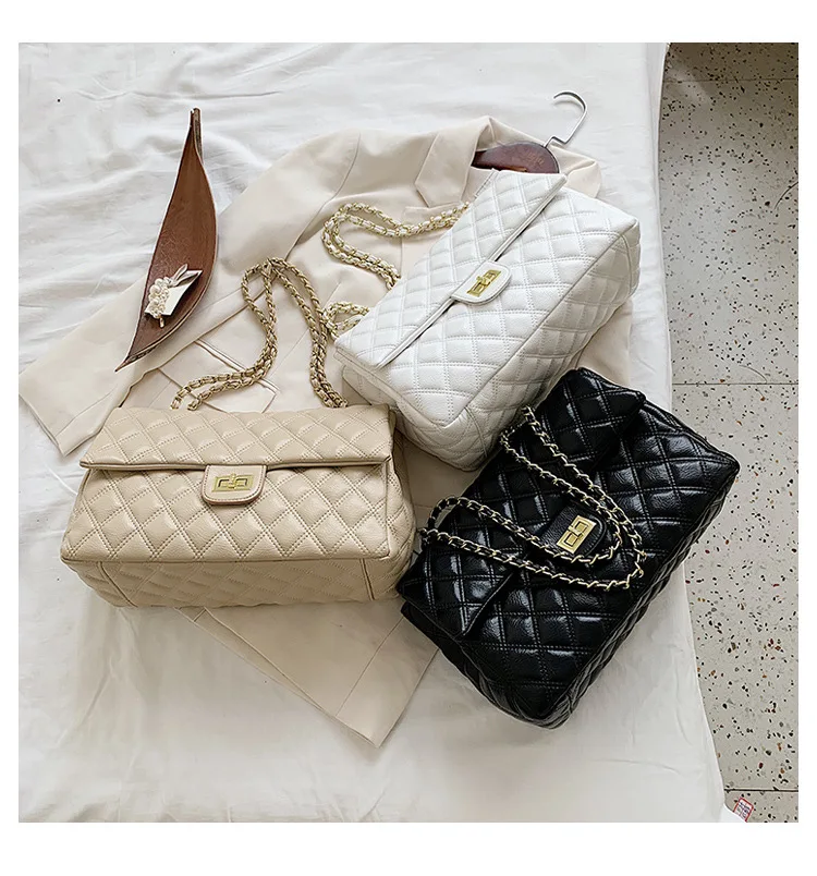 

2021 Factory Hot Sell Girls Purses Females Chain Handbags For Ladies Large Capacity Hand Bags