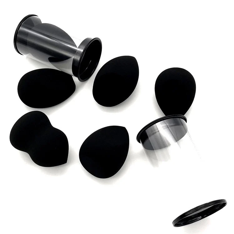 

Super Soft Sponge Powder Blender Smooth Foundation Contour Blending Puff Black Makeup Applicator, Colorful