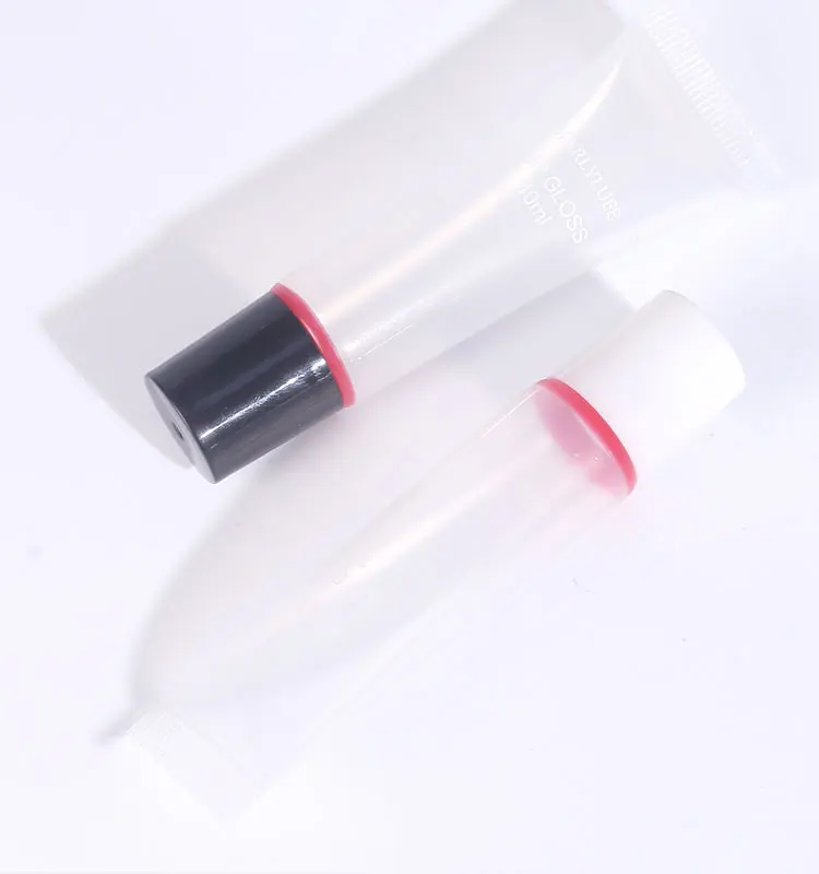 Wholesale Lip Gloss Squeeze Tubes Balm,Empty Clear Lip Gloss Squeeze