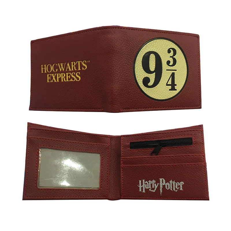 

Professional PU PVC Wallets Supply American Movie Wallet Hogwarts School of Witchcraft and Wizardry Harry-Potter Wallet Purses