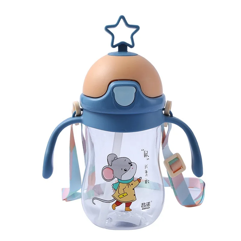 

Baby Drink Water Bottle Star Cup With Handle