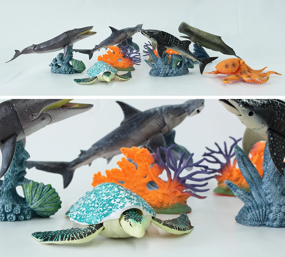 ocean animals toy set