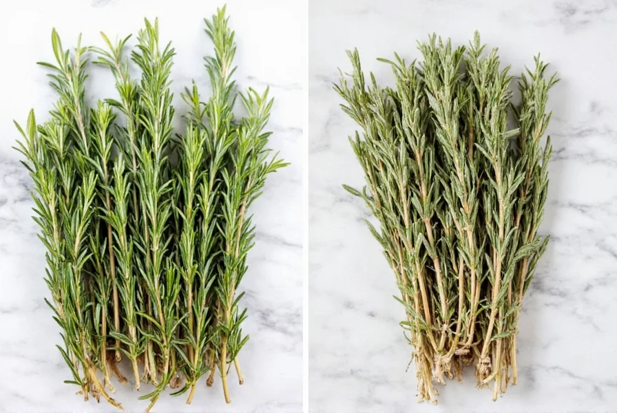 Fresh to dried rosemary conversion chart