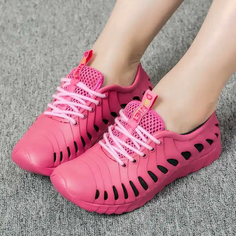 

EVA Clogs Breathable Anti-slip Lace-up Beach Sandals for Couples