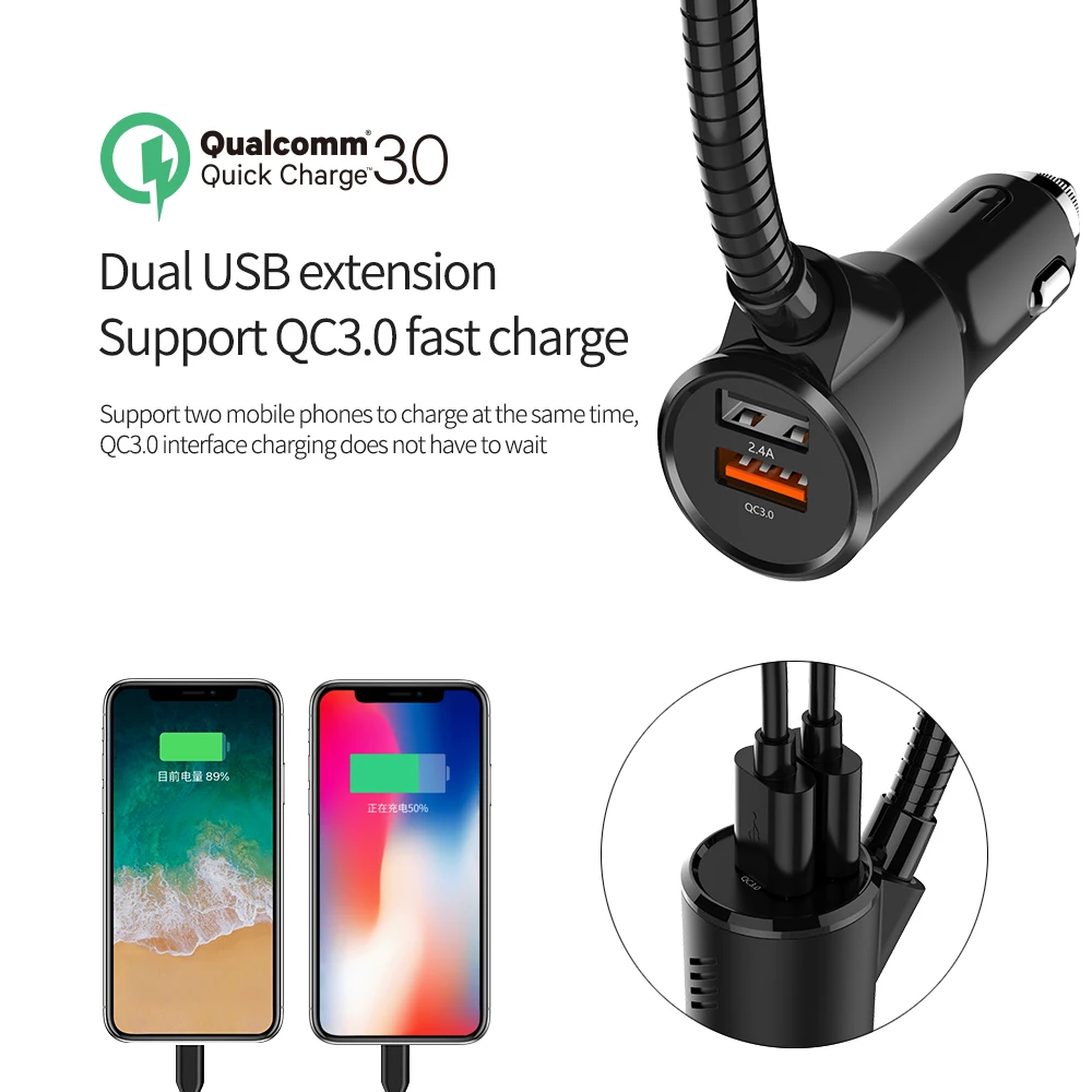 HY90   Handsfree Wireless BT Kit FM Transmitter 1.4 inch LCD Car MP3 Player USB Charger FM Modulator Car Accessories