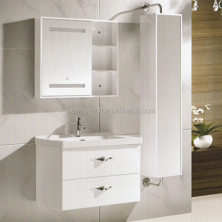 High Quality Pvc Wall Hanging Washbasin Cabinet Design With Side Cabinet Buy Washbasin Cabinet Design Washbasin Cabinet Design Washbasin Cabinet Design Product On Alibaba Com