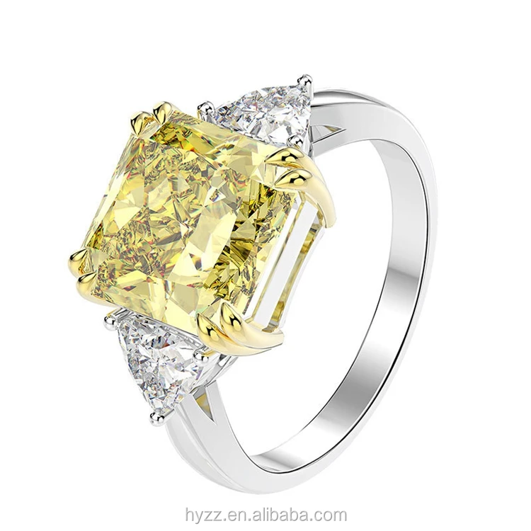 

Luxury 925 Sterling Silver Lab Diamond Ring