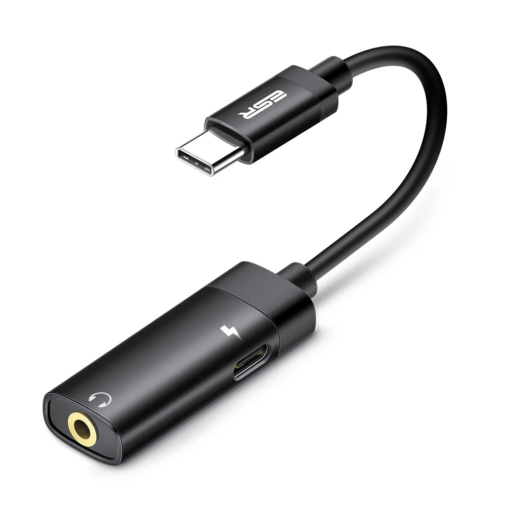 

ESR 2-in-1 USB-C PD Headphone Jack Adapter