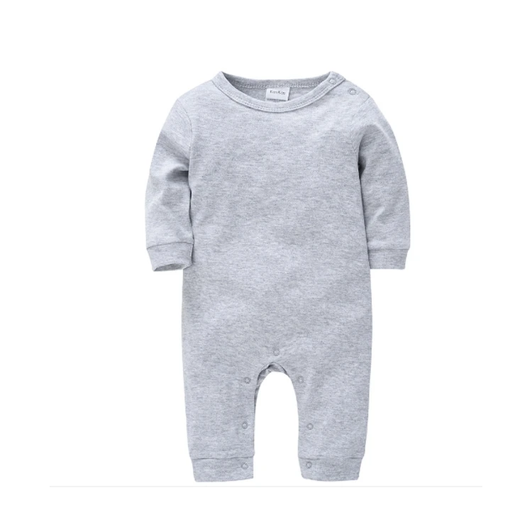 

Hot Selling Warm Cotton Long Sleeve Baby Onesie Custom Romper Winter Romper Baby, White/blue/red/gray/black/orange