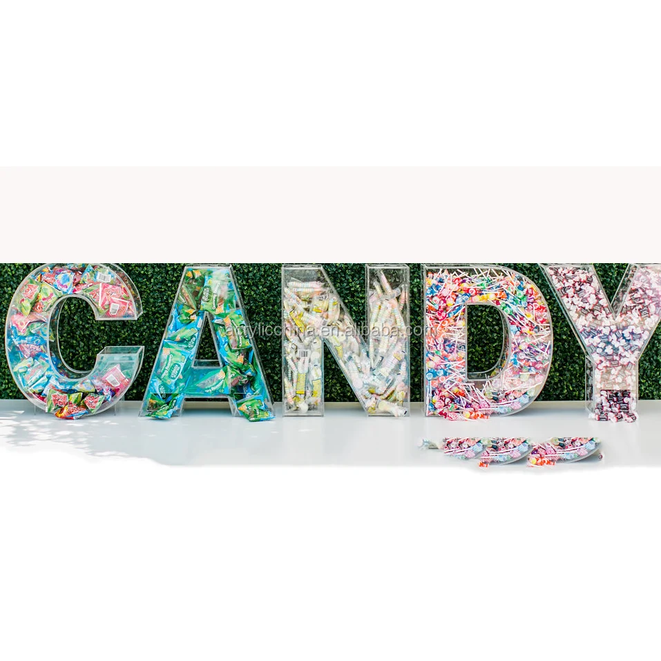 Acrylic Fillable Letters/custom Clear Acrylic Letter Box Buy Acrylic