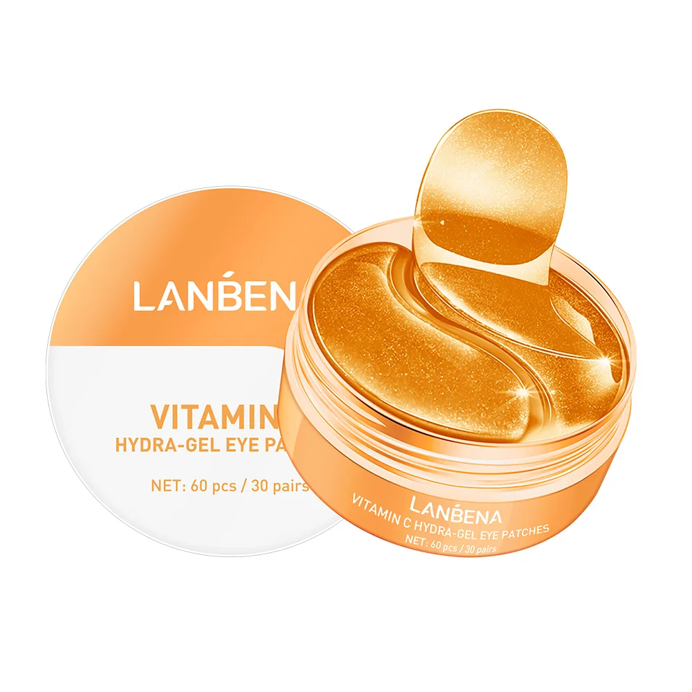 

LANBENA Natural Vitamin C Anti Wrinkle Hydrogel Eye Mask Moisturizing Under Eye Patches Free Shipping