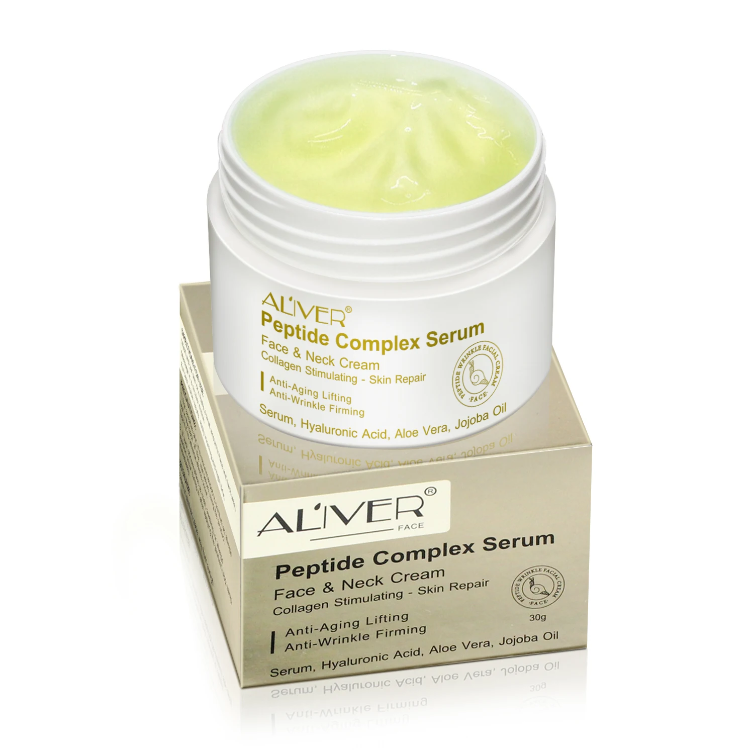 

ALIVER face care 30g moisturizing anti-aging firming skin lightening whitening vitamin c peptides anti wrinkle face cream