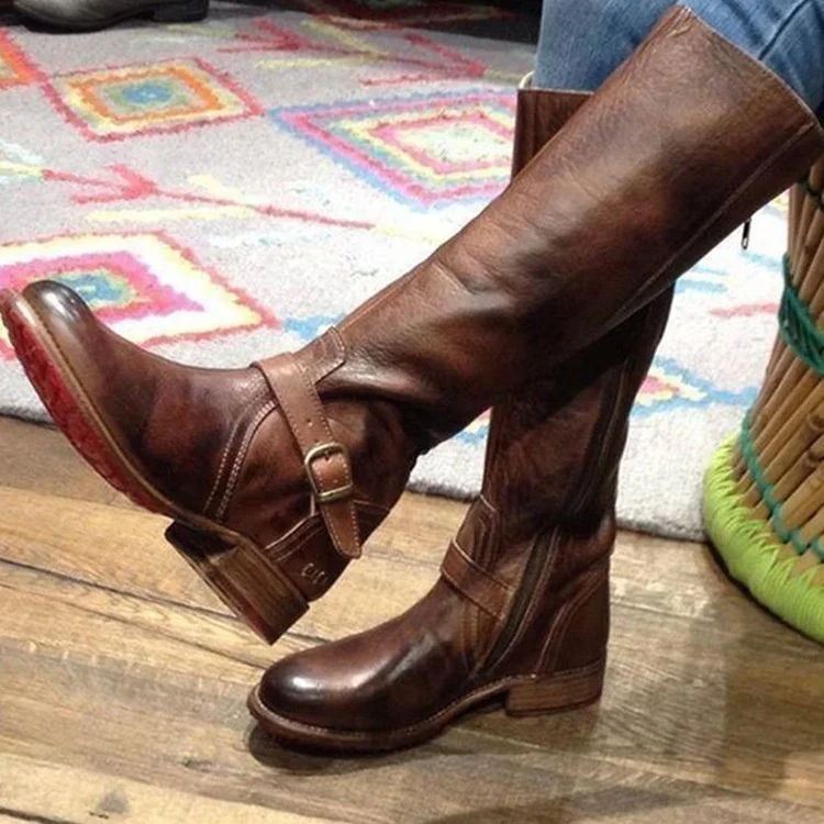 

Fashion Plus Size 34-43 New Women Knee High Boots Soft Genuine Leather Flat Fashion Knee Winter Boots Warm Fur Woman Long Boots