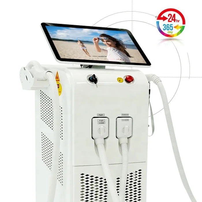 

Multifunctional New upgrade Multi 2 in 1 diode laser ipl hair removal machine