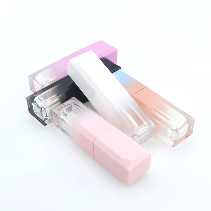 Custom Liptint In Stock Pink Romantic Lip Gloss Private Label Empty ...