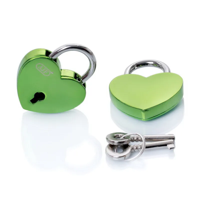 

AJF Fashion High Quality Zinc Alloy Material heart shape lock For Valentin's Gift