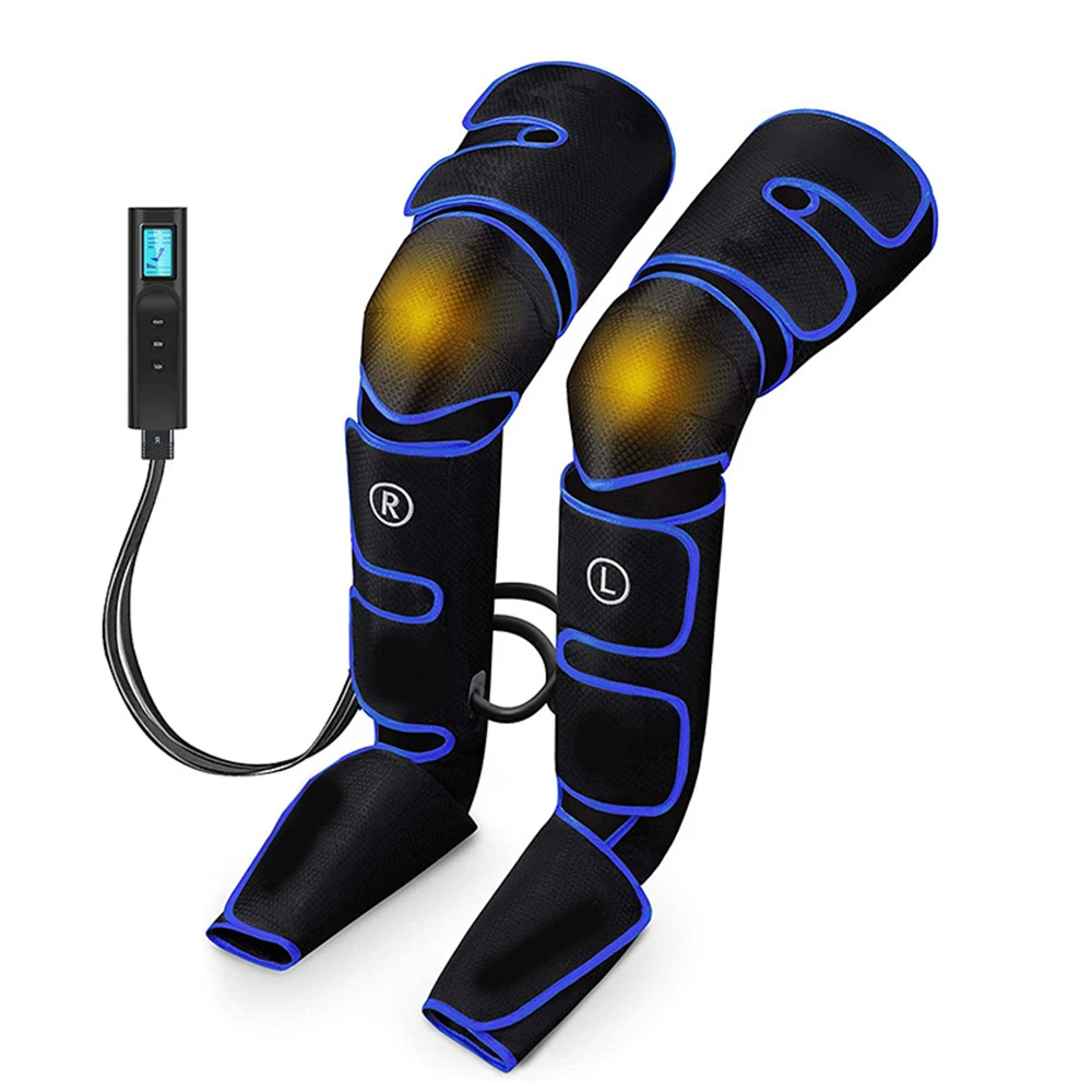 

Rechargeable Leg Muscle Relaxer 6 Mode Air Compression Restores Boot Lymph Release Relieves Foot Fatigue Heated Leg Massager