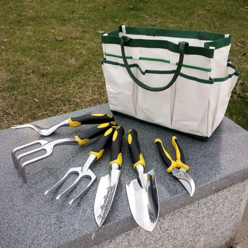 Recycled Bag Pouch For Oxford Cloth Gardening Tools Belt Bags Garden Bag Hanging Tool Kit