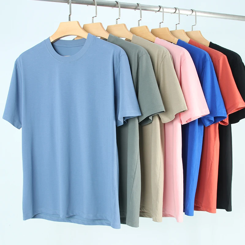 

summer cool feeling tshirt plain blank sorona men's t-shirts custom high quality t shirt for men