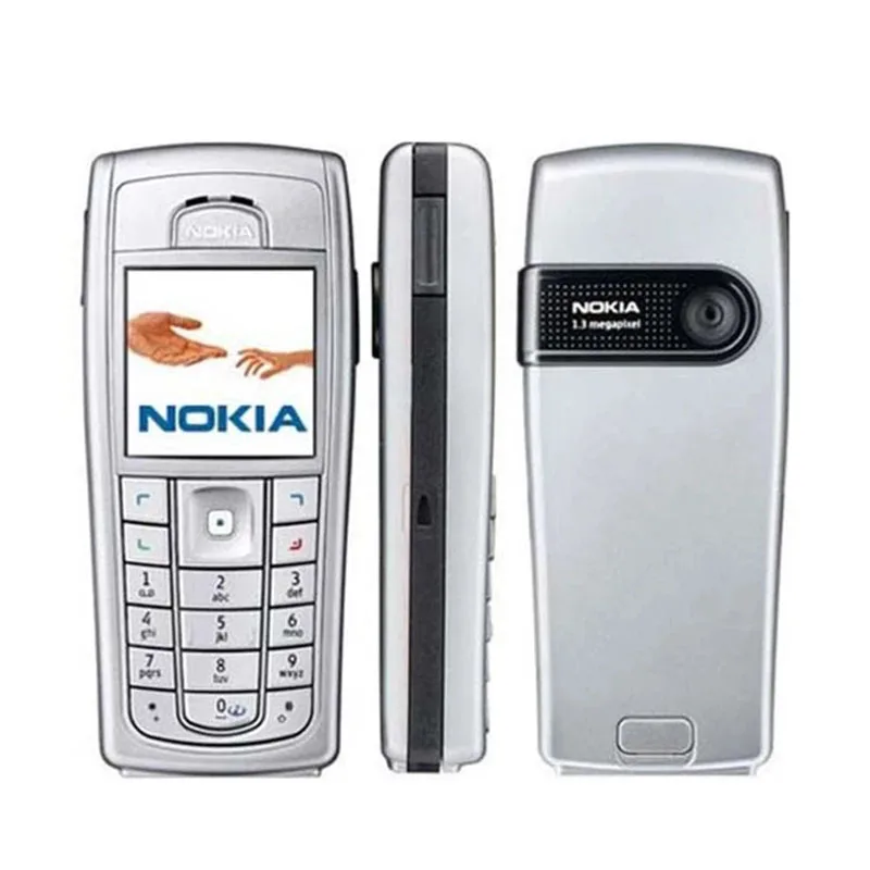 

For Nokia 6230i refurbished-Original Unlocked For Nokia 6230 6230i 900mAh Support Russian Keyboard & Arabic Keyboard Phone
