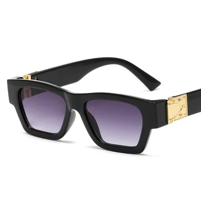 

Gradient Retro Thick Frame Big Shades Acetate Square Sunglasses Oversized Women Men