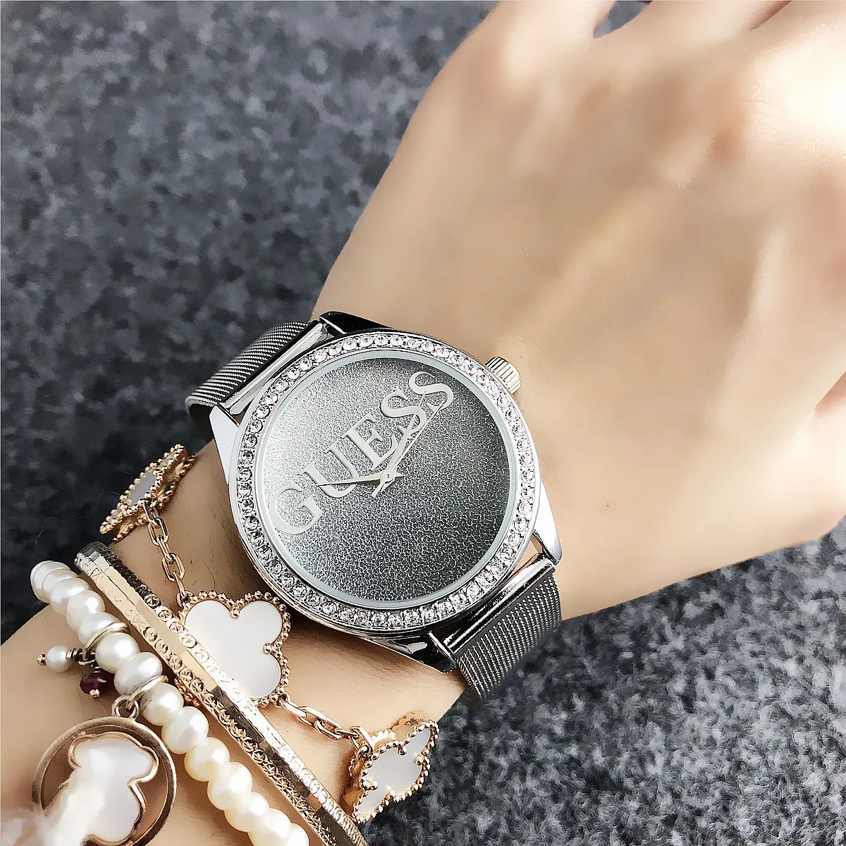 

new trend product custom branded watch diamond women watches men wrist business mesh wristwatch luxury welcome to consult, Customized colors