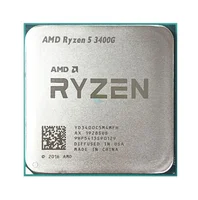 

For Ryzen 5 3400G R5 3400G 3.7 GHz Quad-Core Eight-Thread 65W CPU Processor YD3400C5M4MFH Socket AM4 Used