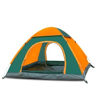 

2019 new high quality foldable outdoor camping tent quick open, portable waterproof beach tent for 3-4 people, Multi colors