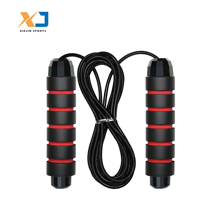 

Jump Rope Custom Pvc Home Gym Workout Adjustable Speed Skipping Weighted Skipping Rope, Black/blue/red/green