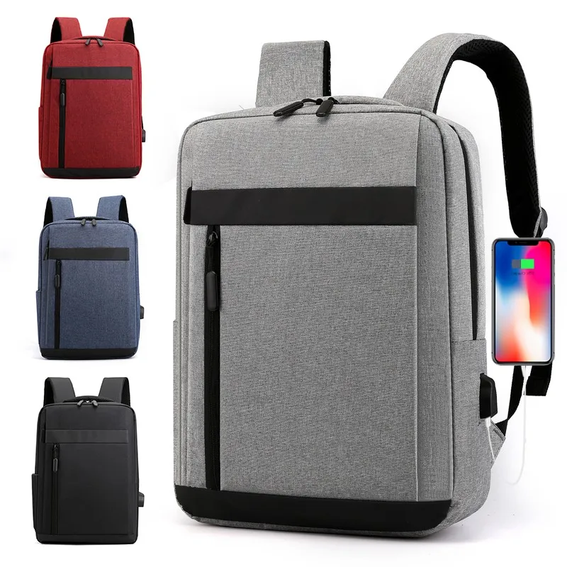 

Waterproof oxford 17 inch Business Laptop Backpack with USB Charging Port