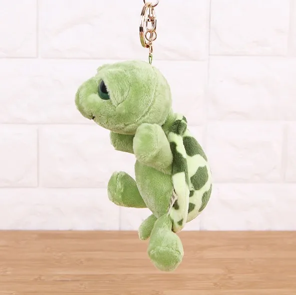 plush turtle keychain