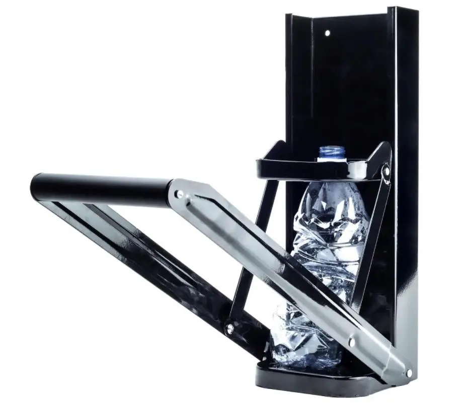

Large Size Hand Type 2.5L Can Crusher Also Suitable for 1.5L,16oz and 12oz, Black