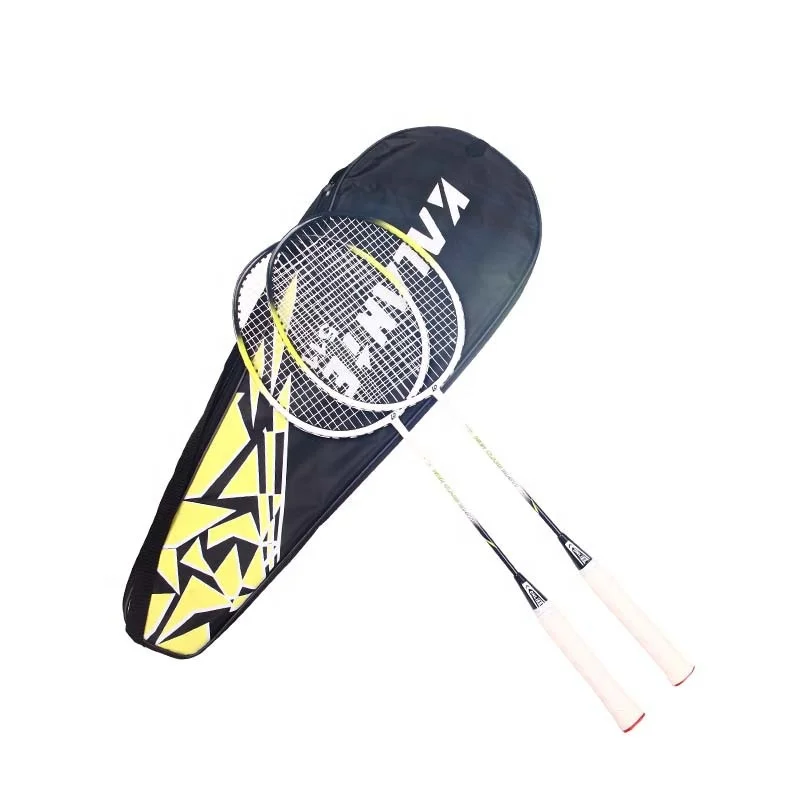 

Professional design best tension badminton rackets aluminum carbon racket