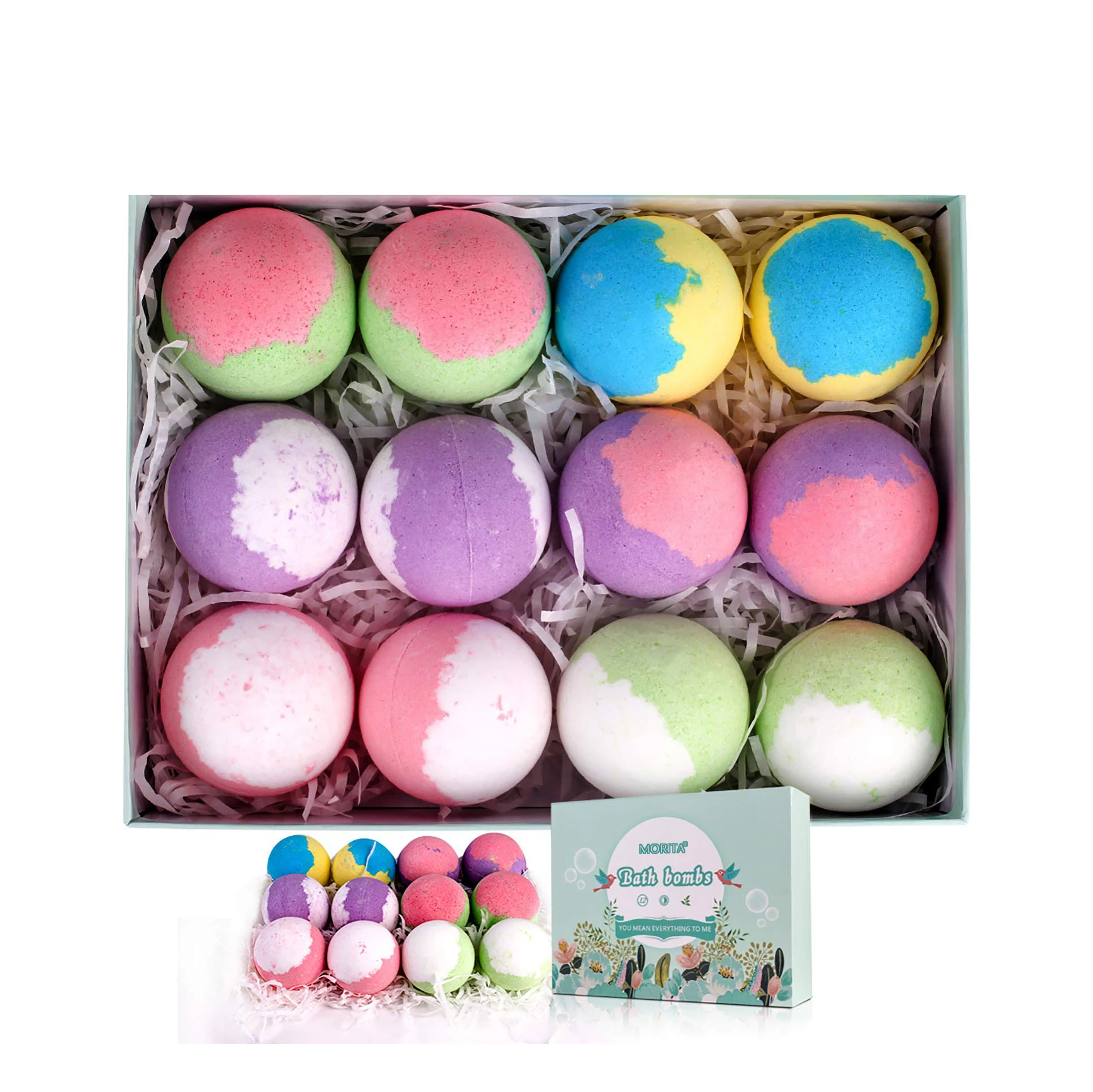 

Processing Customization Logo Christmas Holiday Gift Set Natural Exfoliator Fizzy Foot Bath Bombs of Low Price, Colorful