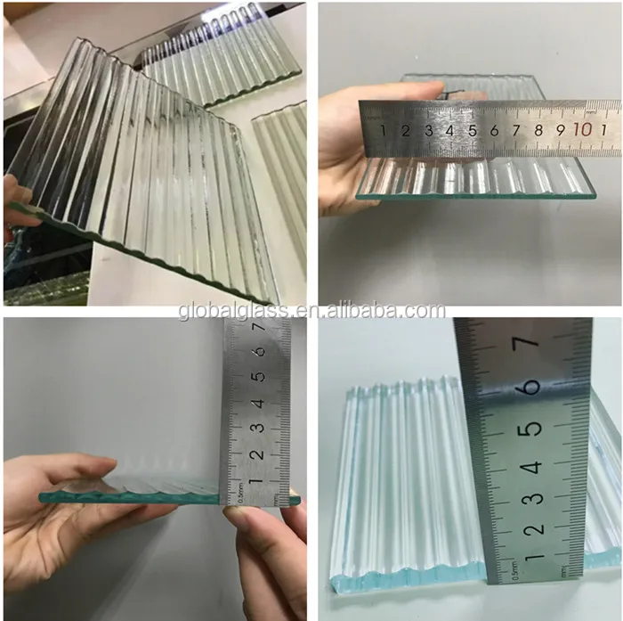 Hot Sale High Quality Transparency Fluted Pattern Glass Factory Buy