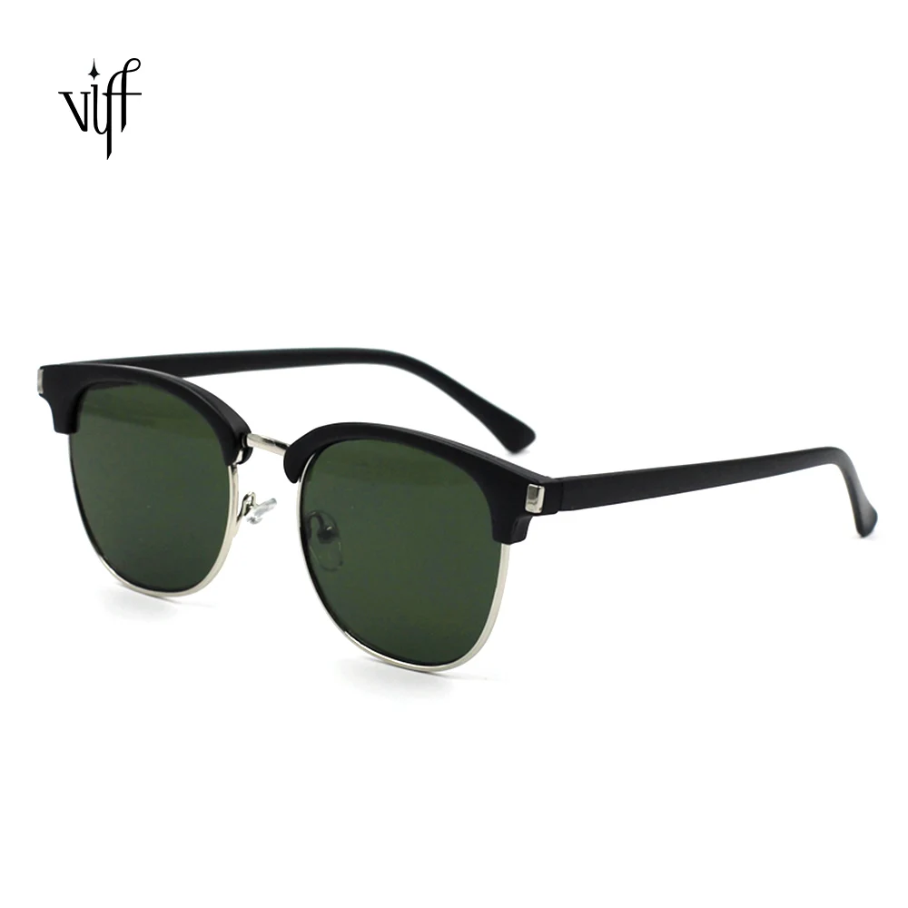 

VIFF 2021 New Design Men Women Sunglasses HP18695 Square Metal Frame Shades Sunglasses