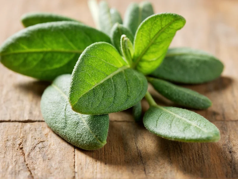 Sage Flavor Profile: Earthy, Peppery, and Subtly Piney Notes