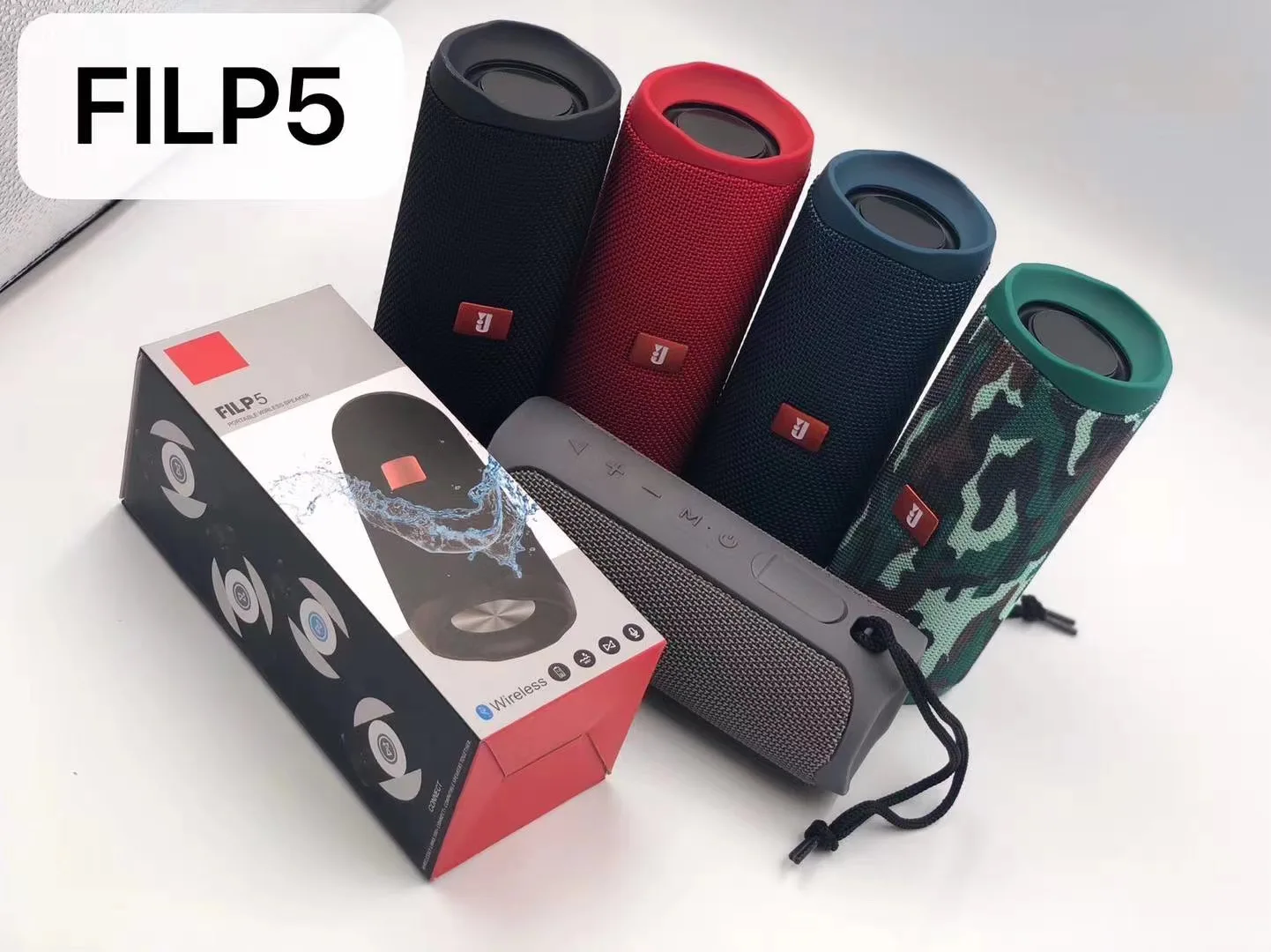 2020 Amazon Top Seller Outdoor Smart Wireless Blue tooth Speaker Flip 5 Outdoor Sports Waterproof Portable Speaker - ANKUX.COM