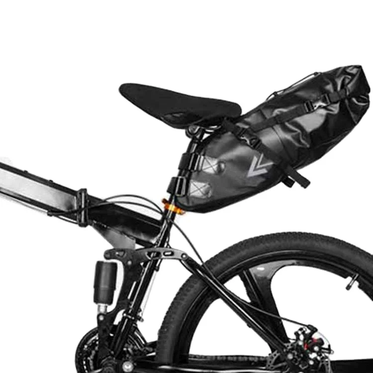 

AFISHTOUR Cheap Price FB2040 Waterproof Bicycle Saddle Bag Rear 10L Bicycle Seatpost Tail Bag Cycling Saddle Seat Bag 38*30*20CM