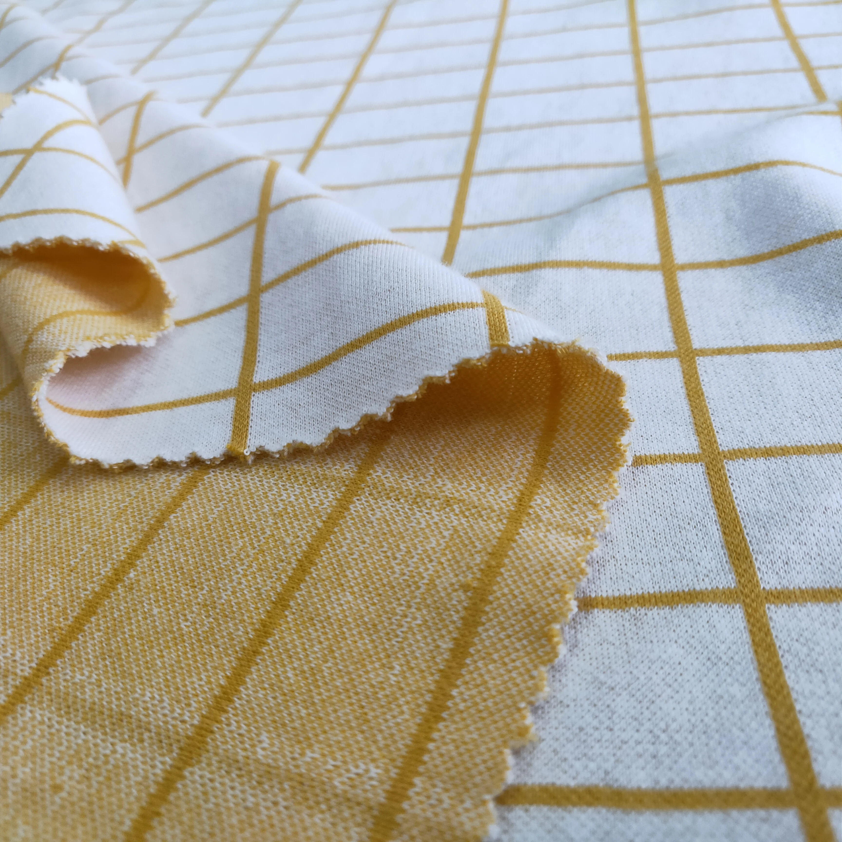 
2020 New Design knitted fabric interlock fabric 100% Recycled Cotton Fabric 