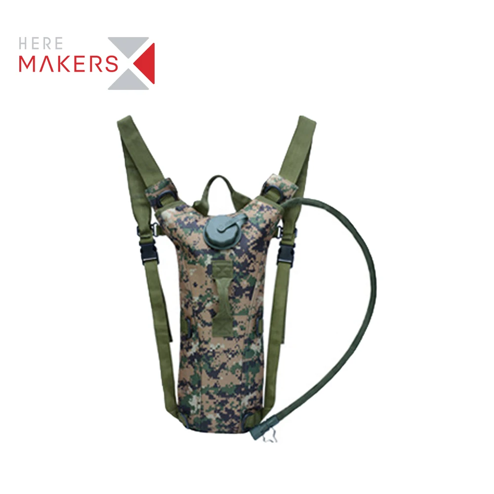 

HEREMAKERS Low MOQ Mountain Sport Hiking Cycling Running Hydration Backpack with 3L Water Bladder