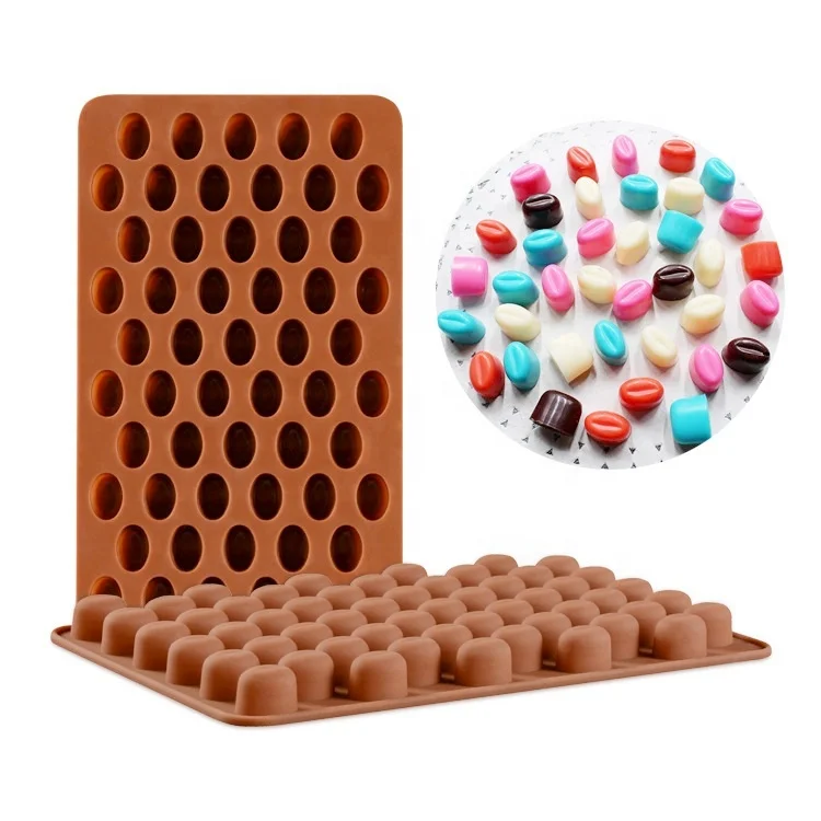 

Coffee Bean Silicone Mold Mini Handmade Chocolate Jelly Ice Tray Mould