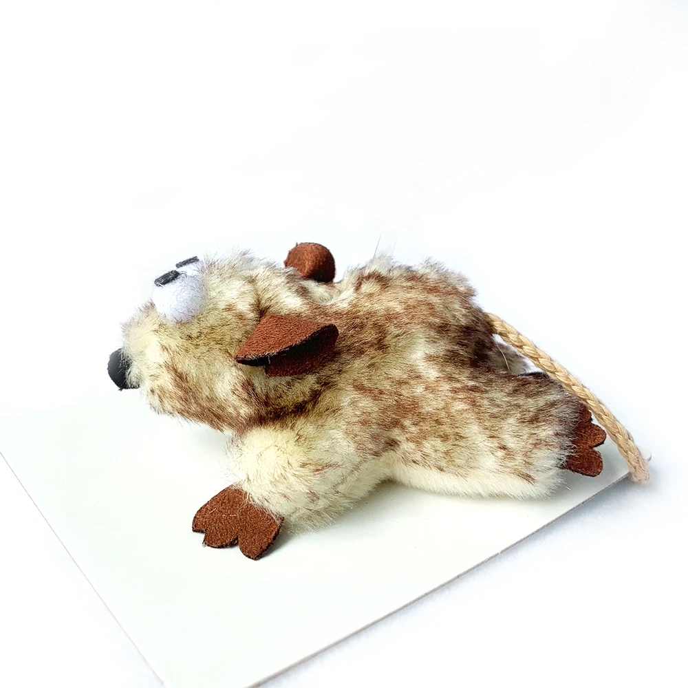 
Supplied new popular hunt interactive fluffy stuffed training mouse cat toys 