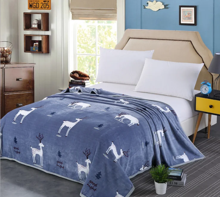 Small size Soft flannel fleece blanket plain fleece baby blanket READY TO SHIP